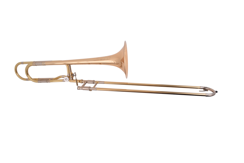 The Oldroyd Opus7 Bb/F -Large Bore Trombone -  Rose Brass Bell