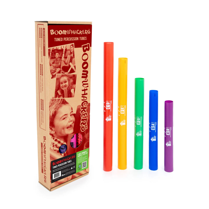 Boomwhackers 5-note chromatic sharps & flats set (BOOM-BWCG)