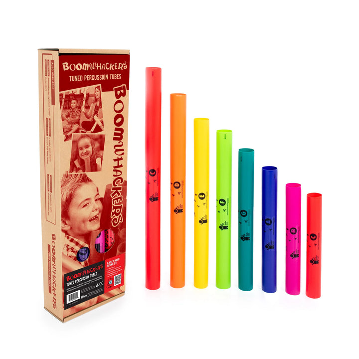 Boomwhackers 8-note C major diatonic set (BOOM-DWDG)