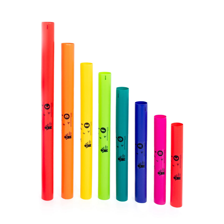 Boomwhackers 8-note C major diatonic set (BOOM-DWDG)