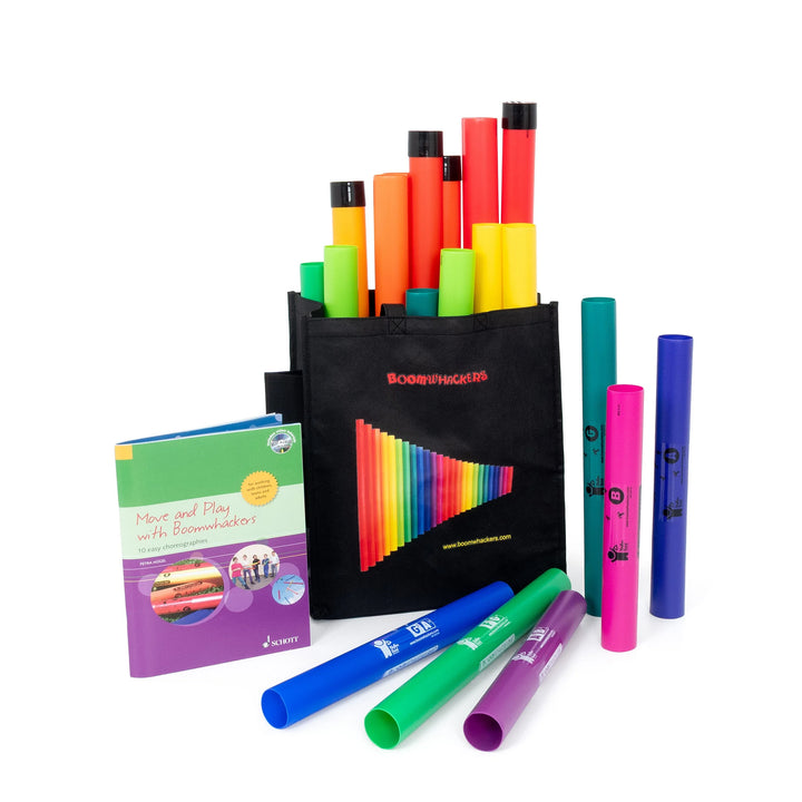 Boomwhackers Move and Play pack (BOOM-BWMP)