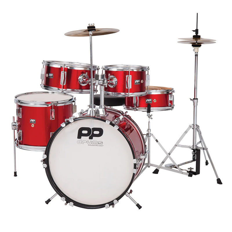 Performance Percussion Junior Drum Kit - Red