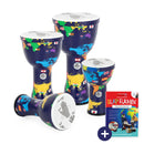 Percussion Plus World Slap Djembe Pack - Pre-tuned