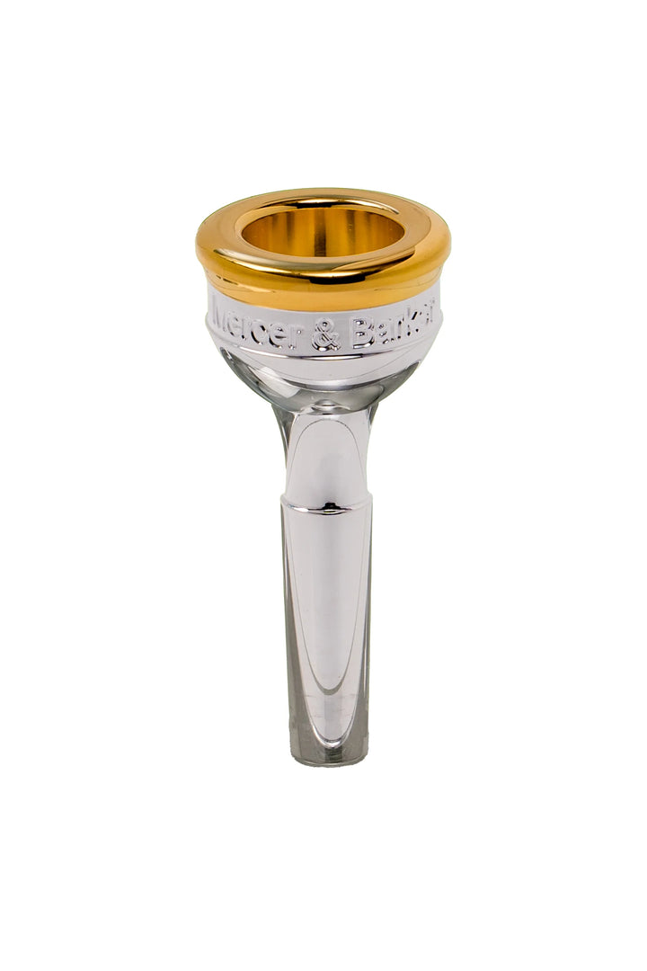 Mercer & Barker Tenor Horn Mouthpiece Gold Rim