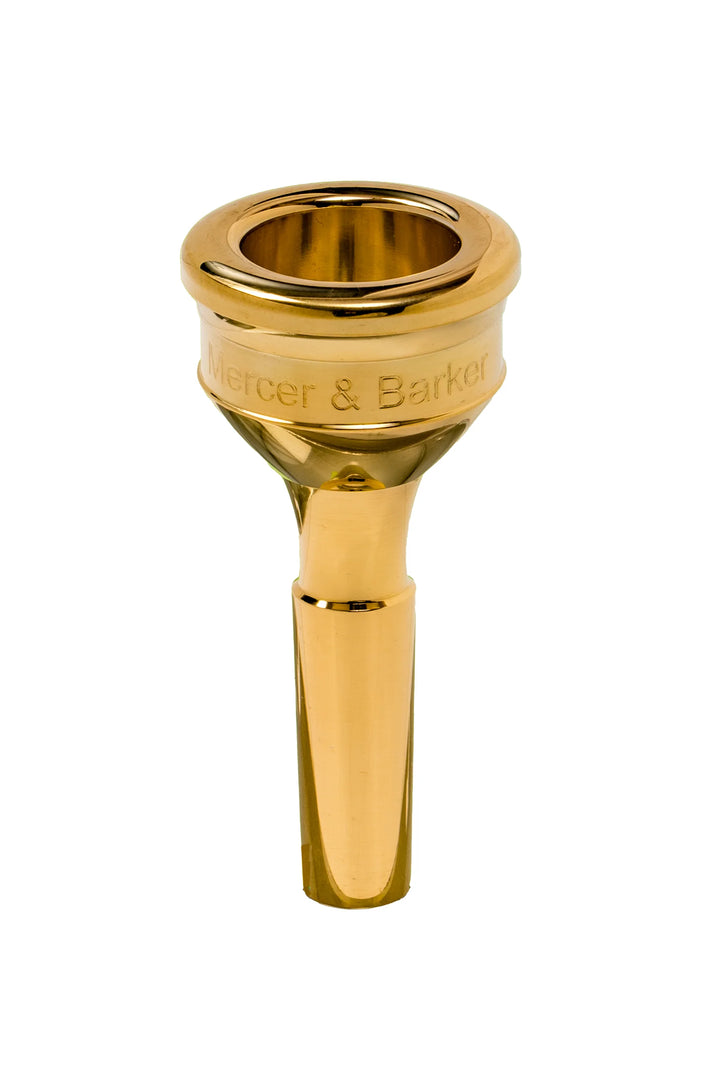 Mercer & Barker Trombone Mouthpiece Gold
