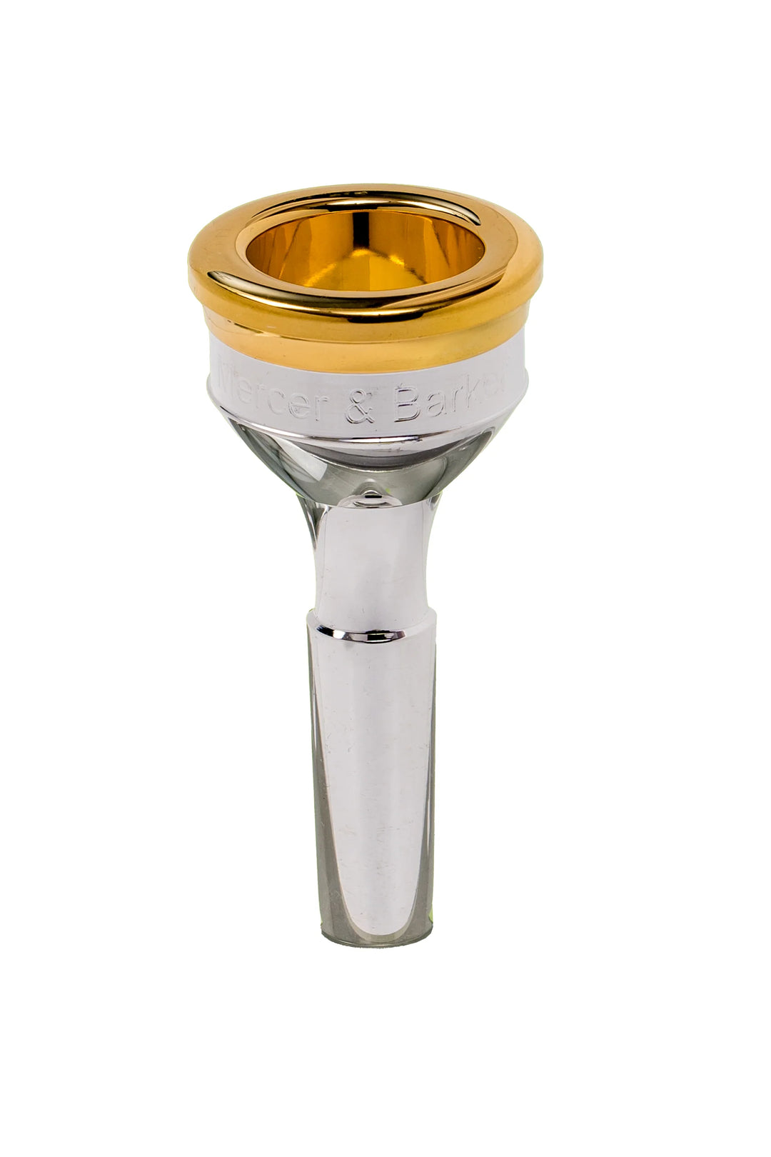 Mercer & Barker Trombone Mouthpiece Gold Rim