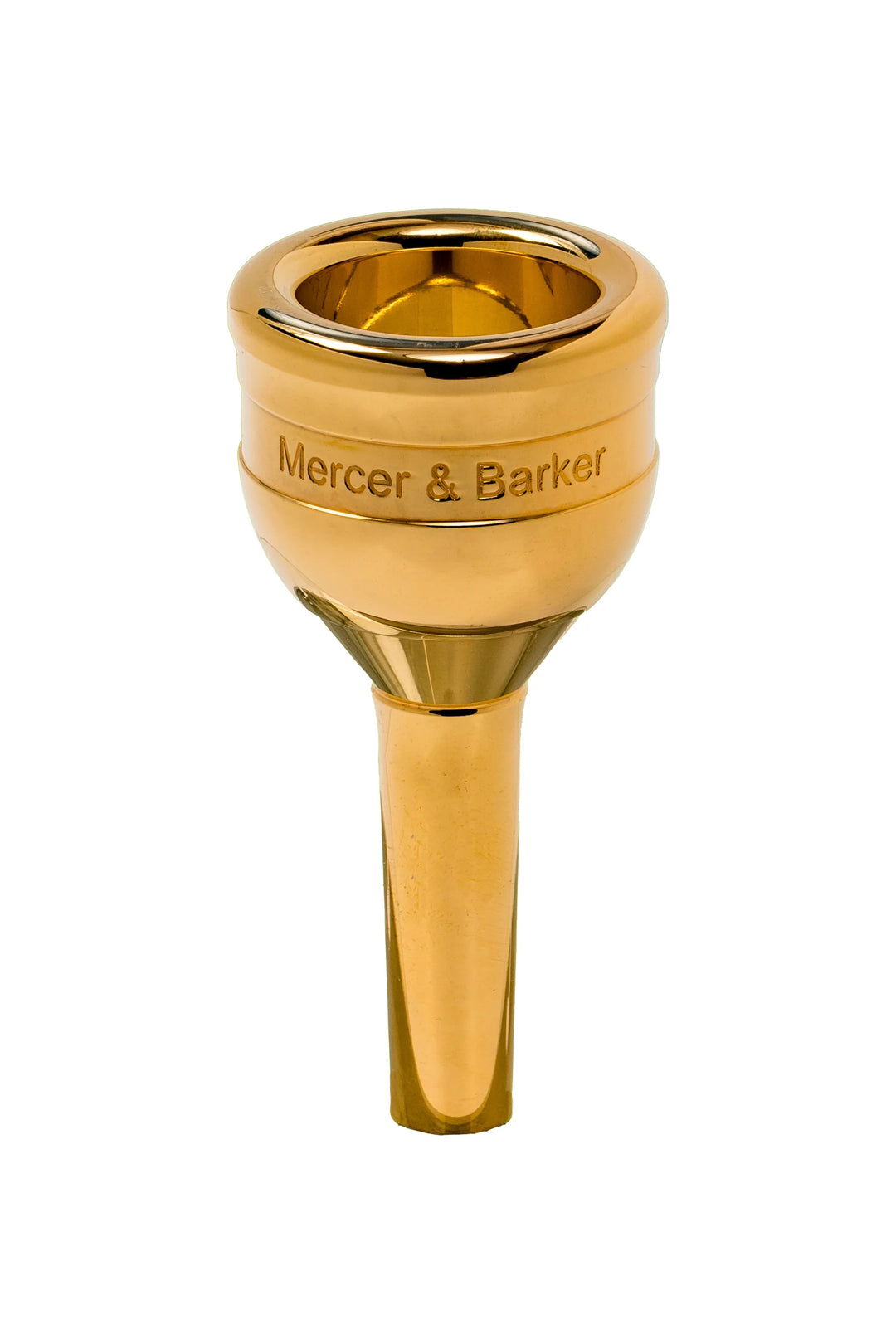 Mercer & Barker Tuba Mouthpiece Gold
