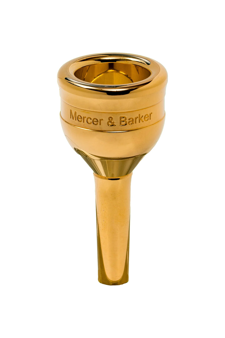 Mercer & Barker Tuba Mouthpiece Gold