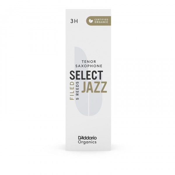 D'Addario Select Jazz - Tenor Saxophone Reeds - Box of 5