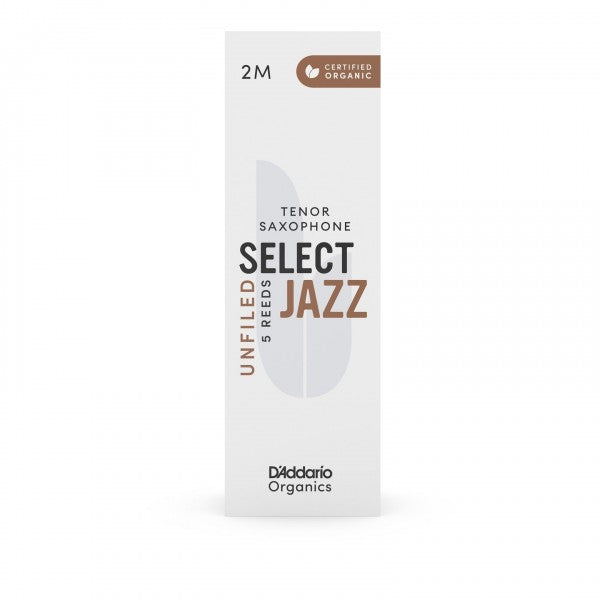 D'Addario Select Jazz - Tenor Saxophone Reeds - Box of 5