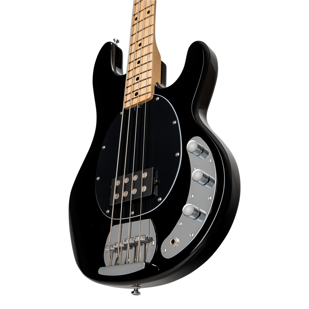 Sterling by Music Man RAY4 StingRay Sub MN Bass Guitar - Black