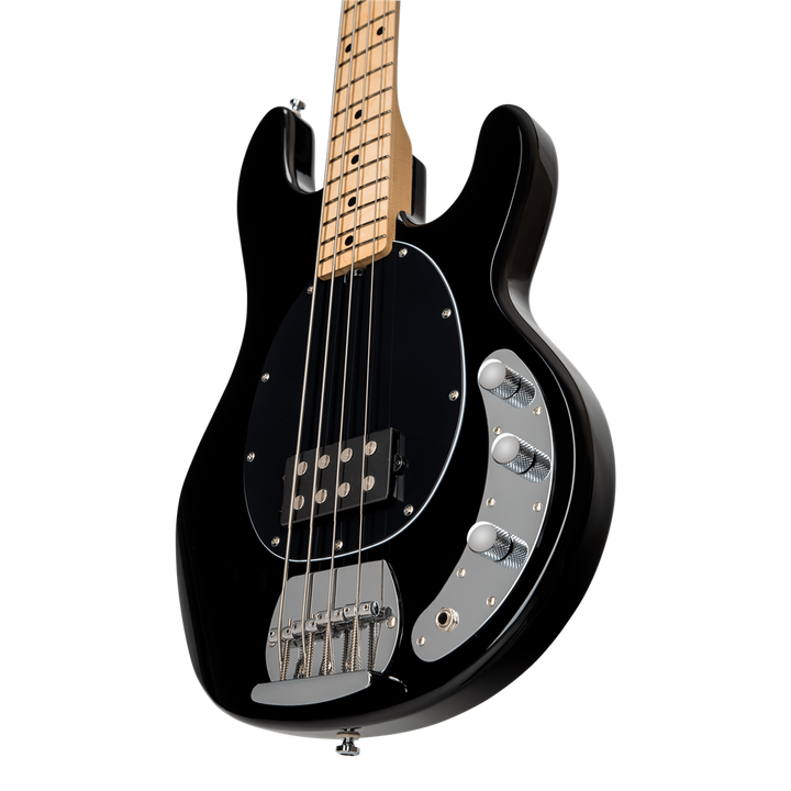 Sterling by Music Man RAY4 StingRay Sub MN Bass Guitar - Black