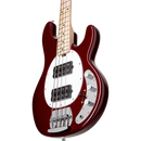 Sterling by Music Man Sub RAY4 HH Bass Guitar - Candy Apple Red