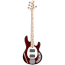 Sterling by Music Man Sub RAY4 HH Bass Guitar - Candy Apple Red
