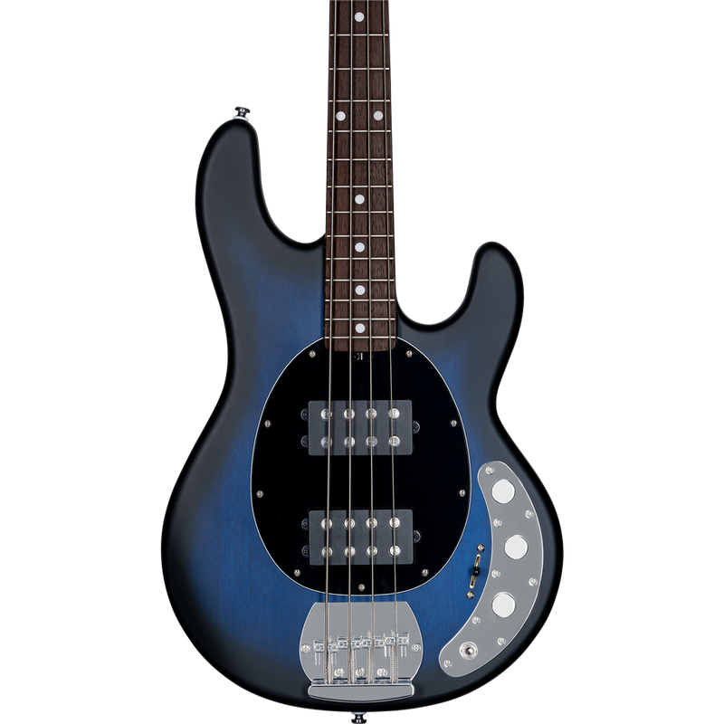 Sterling by Music Man Sub RAY4 HH Bass Guitar - Pacific Blue Burst Satin