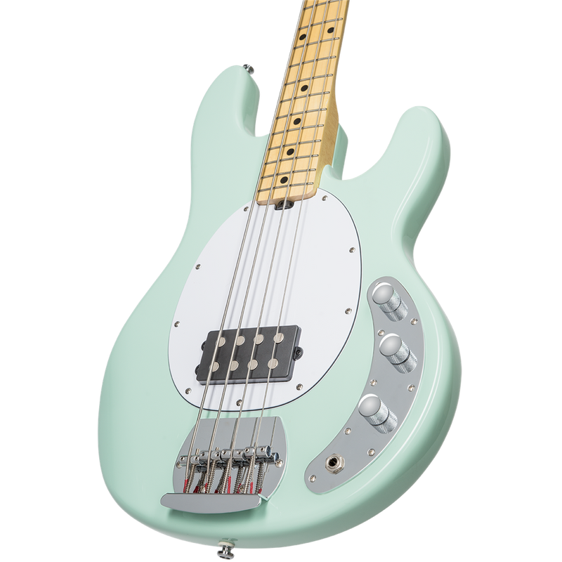 Sterling by Music Man RAY4 StingRay Sub MN Bass Guitar - Mint Green
