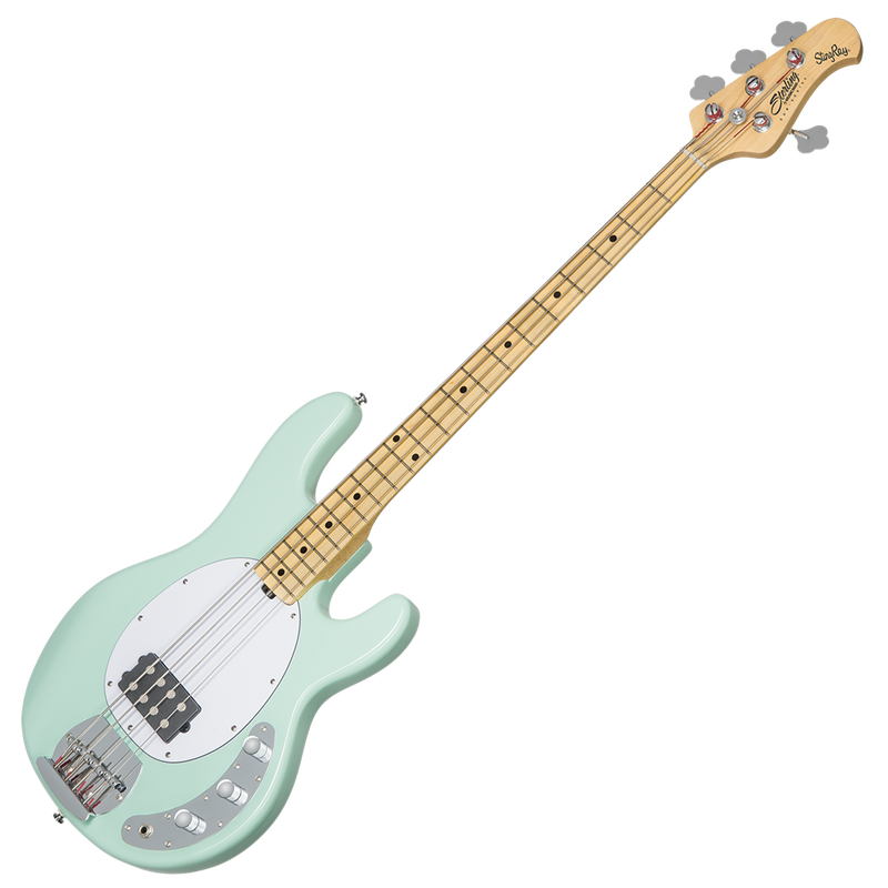 Sterling by Music Man RAY4 StingRay Sub MN Bass Guitar - Mint Green