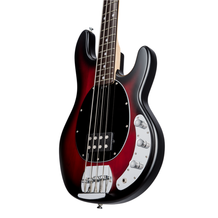 Sterling by Music Man Sub SRAY4HH Bass Guitar - Stealth Black