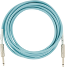 Fender Original 10ft Straight Instrument Cable, Daphne Blue