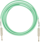 Fender Original 10ft Straight Instrument Cable, Surf Green