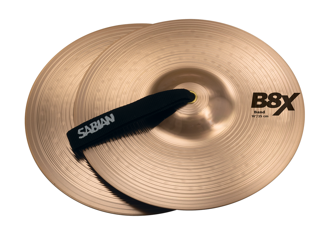 Sabian B8X Band Cymbals Pair - Bronze