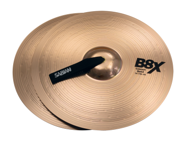 Sabian B8X Band/Orchestral Cymbals Pair - Bronze
