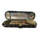 Deluxe Oblong Violin Case - Stitch Design 4/4