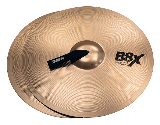 Sabian B8X 18" Band/Orchestral Cymbals Pair - Bronze