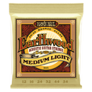 Ernie Ball Earthwood Bronze Acoustic Strings - Medium Light 12-54
