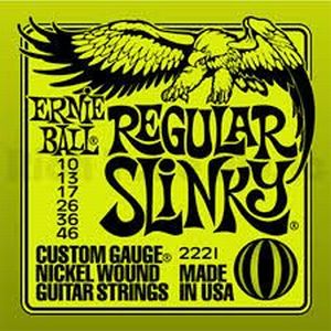 Ernie Ball Regular Slinky Electric Guitar Strings - 10-46