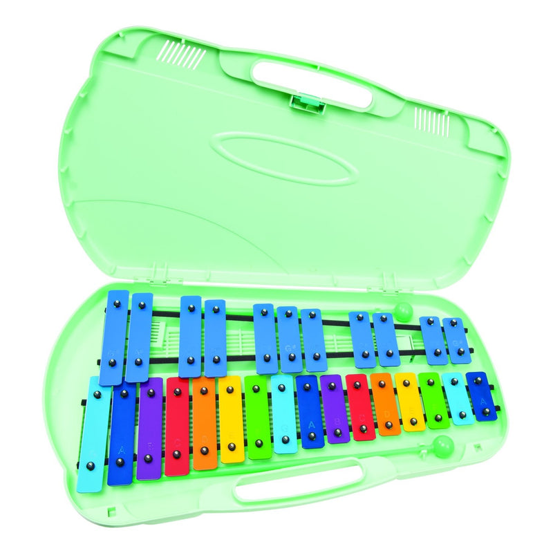 ‘Angel’ AX27N 27 Note Glockenspiel Rainbow-Coloured Notebars