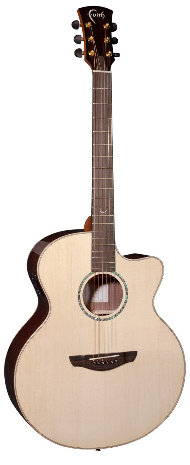 Faith Jupiter E/Cut HiGloss Electro-Acoustic Guitar