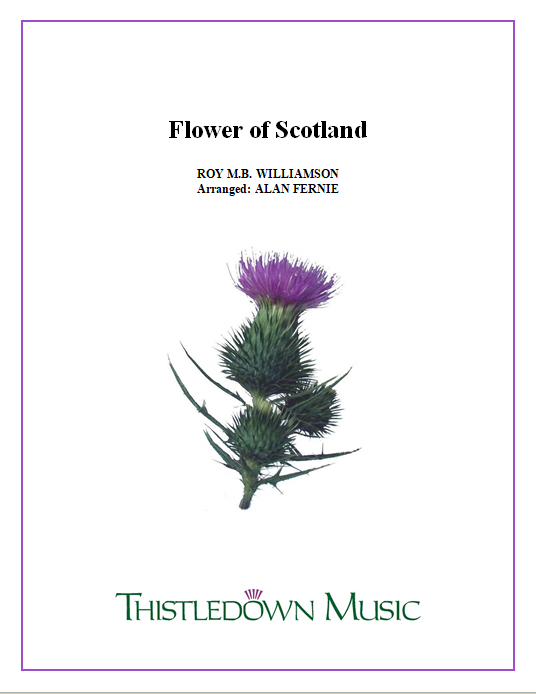 Flower of Scotland - Brass Band Set & Score
