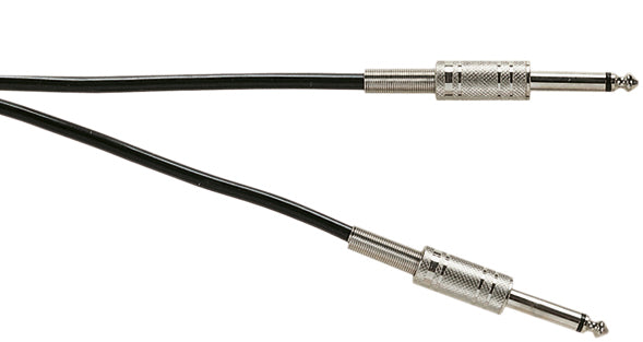 SoundLAB 10ft/3m Guitar Lead With Metal Jack Plugs and Cable Protectors
