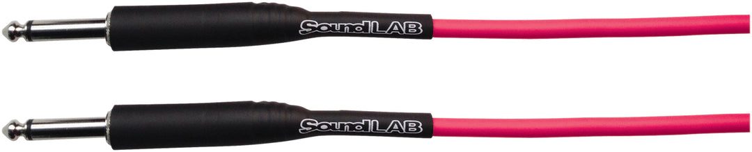 SoundLAB Premium Florescent Coloured Guitar Lead 6m