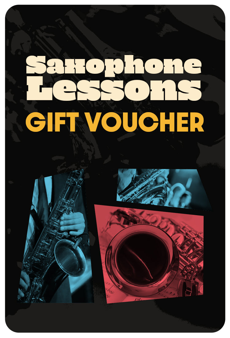 Saxophone Lesson Gift Voucher
