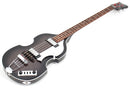 Hofner Ignition Violin Bass Guitar, Transparent Black