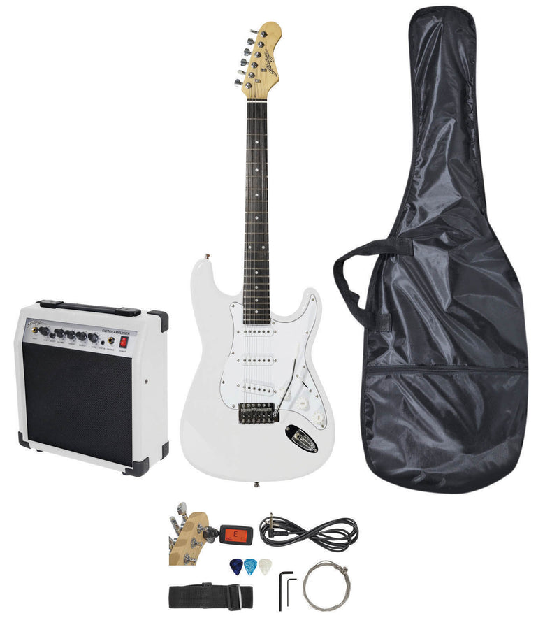 Johnny Brook Standard Guitar Kit with 20W Colour Coded Combo Amplifier