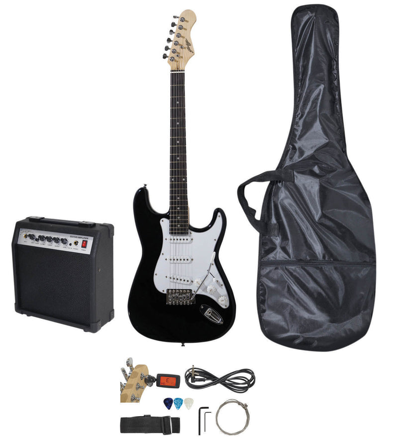 Johnny Brook Standard Guitar Kit with 20W Colour Coded Combo Amplifier