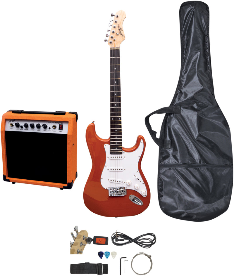 Johnny Brook Standard Guitar Kit with 20W Colour Coded Combo Amplifier