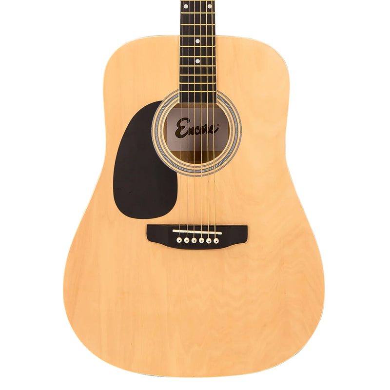 Encore Left Handed Acoustic Guitar ~ Natural