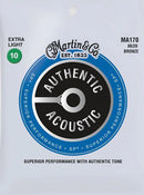 Martin 80/20 Authentic Acoustic Bronze String Set - Extra Light 10-47