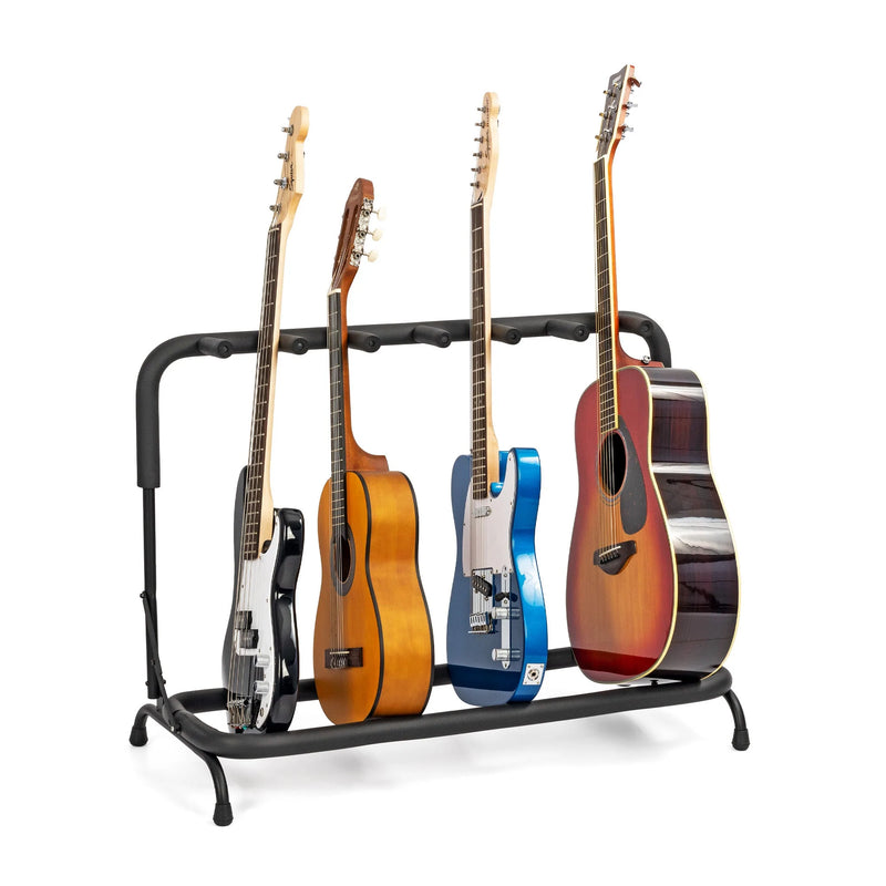 Musisca folding multi guitar stand for 6 guitars