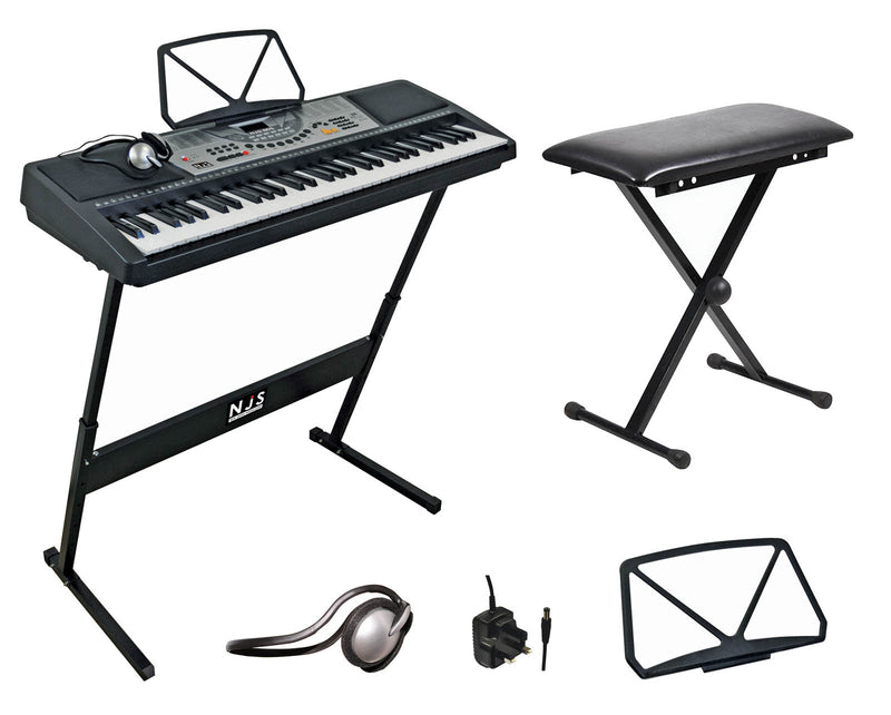 NJS 61 Key Keyboard Kit - Inc. Keyboard Stool