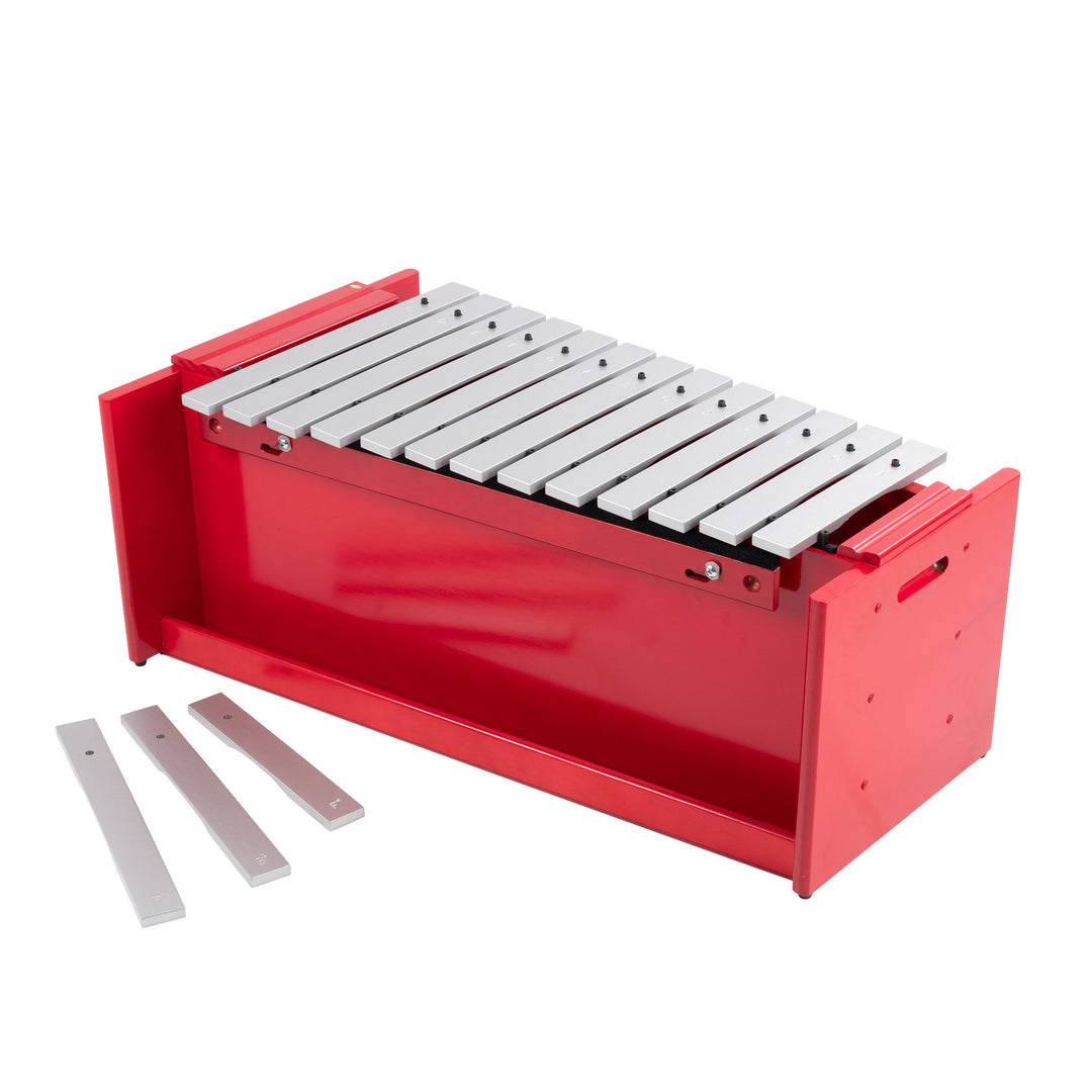 Percussion Plus PP021 Classic Red Box Bass Diatonic Metallophone