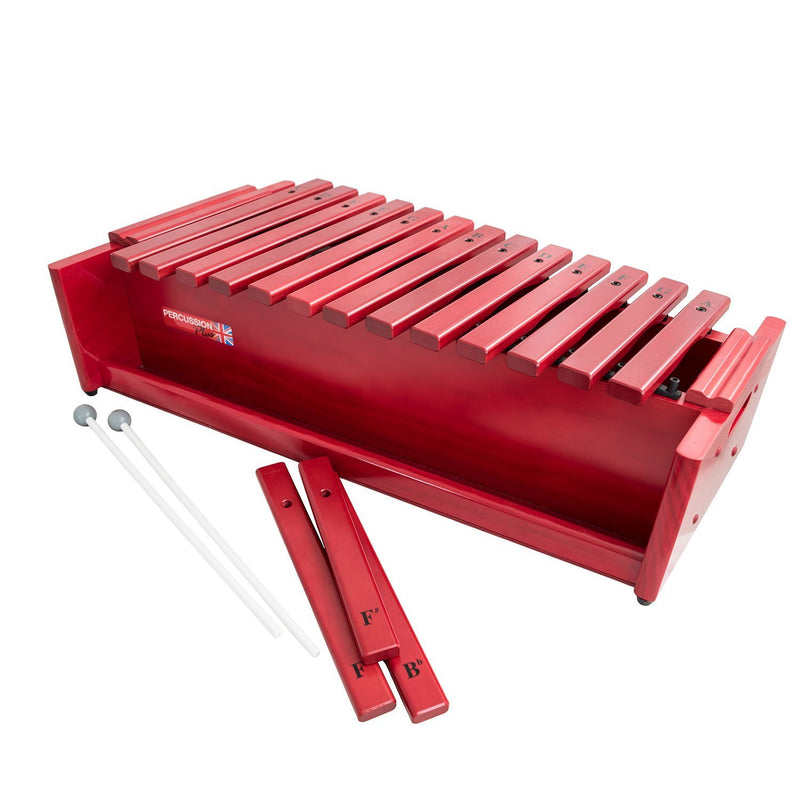 Percussion Plus PP025 Classic Red Box Alto Diatonic Xylophone
