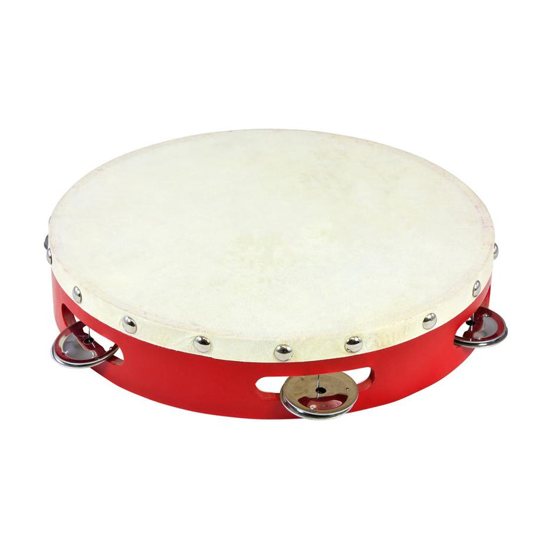 Percussion Plus 6" tambourine - Red
