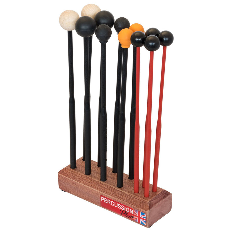 Percussion Plus block of 12 glockenspiel or chime bar beaters