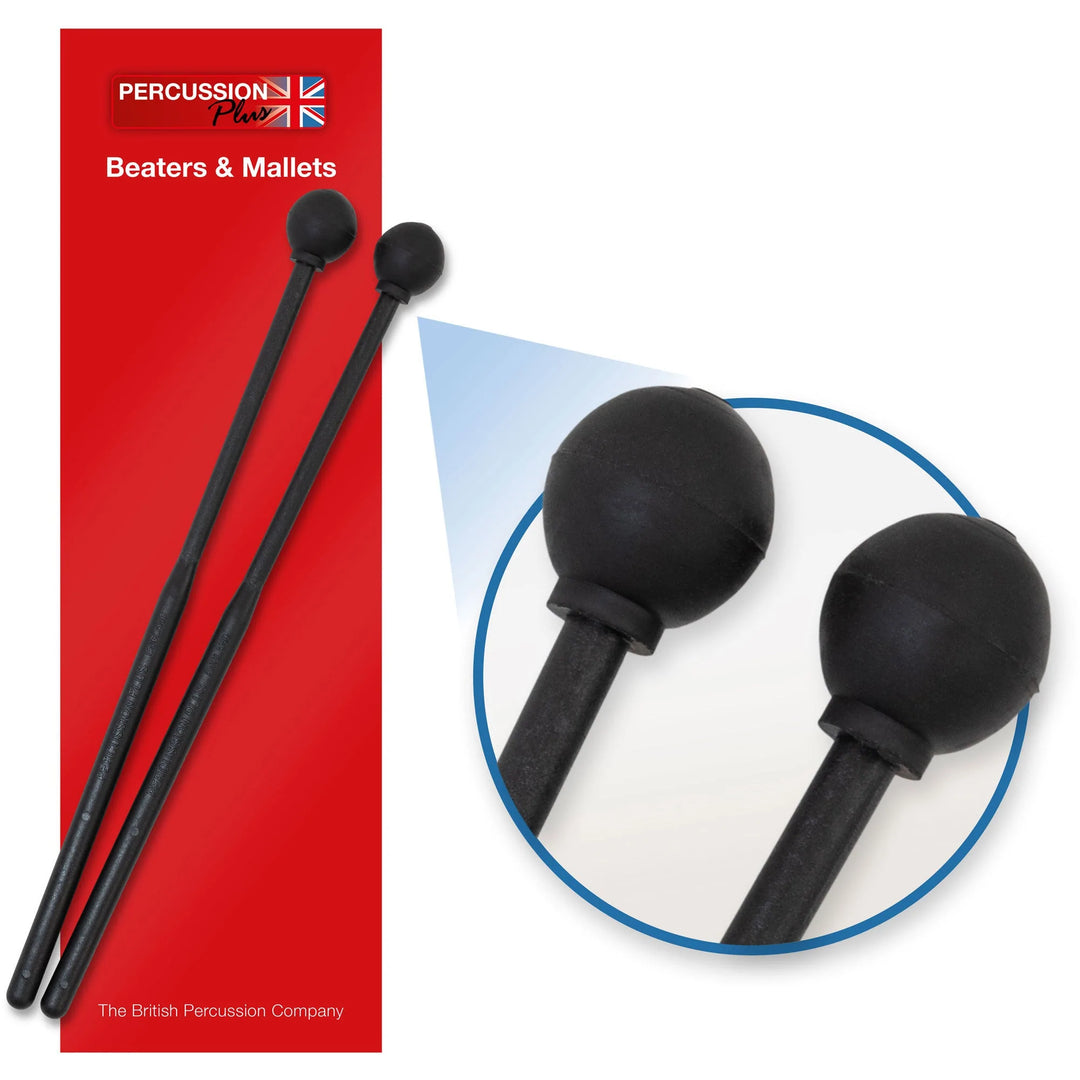 Percussion Plus Rubber head beaters - medium