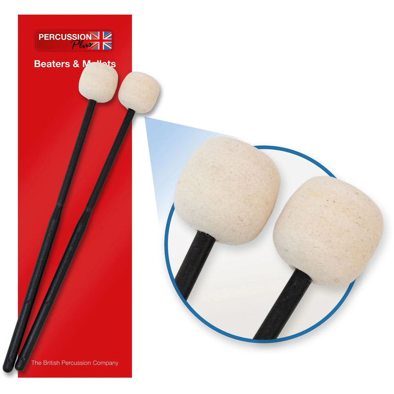 Percussion Plus PP070 pair of felt beaters - hard